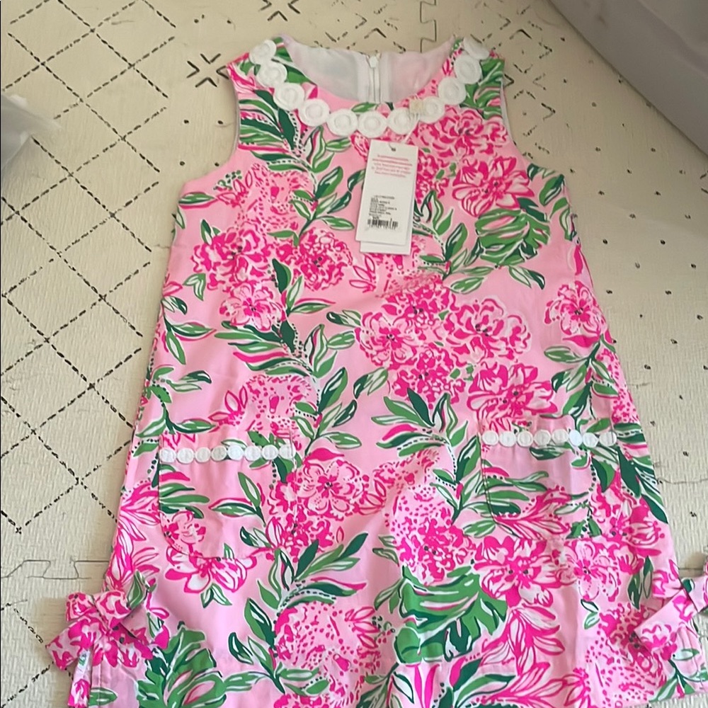 Lilly Pulitzer Pink Floral Dress